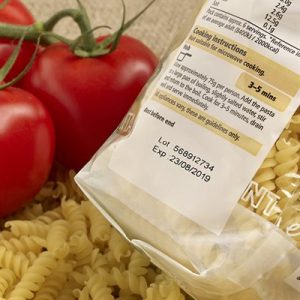 Adding ingredient and nutrition panels to products